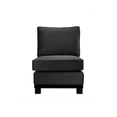 Stol Queens B68 H76 D89 Velour Black