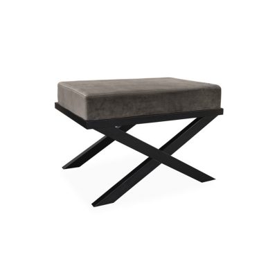 Krakk med Kryss H47 B68 D47 Velour Muldvarp