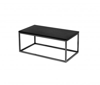 Sidebord Oceanside 94x50x40cm sort metall eike finer