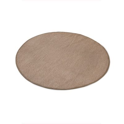 Sisal teppe beige Ø160cm med kanting