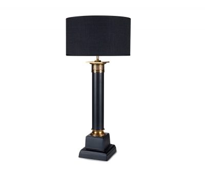 Bordlampe Clermont 20x61cm Black/Brass