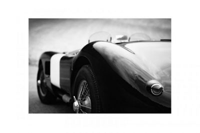 Glass picture vintage car 90cm x 150cm